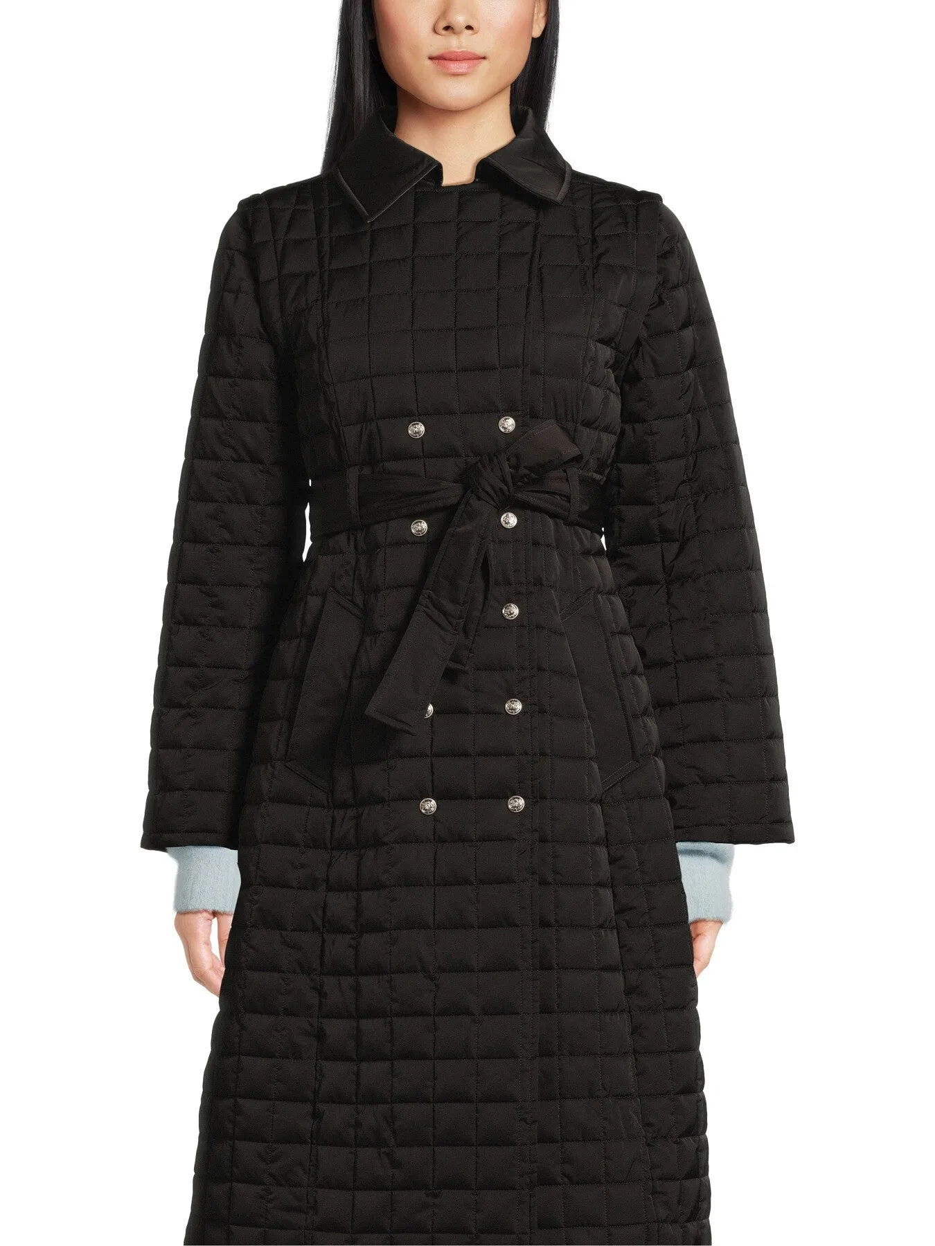 Zolla Quilted Belted Coat