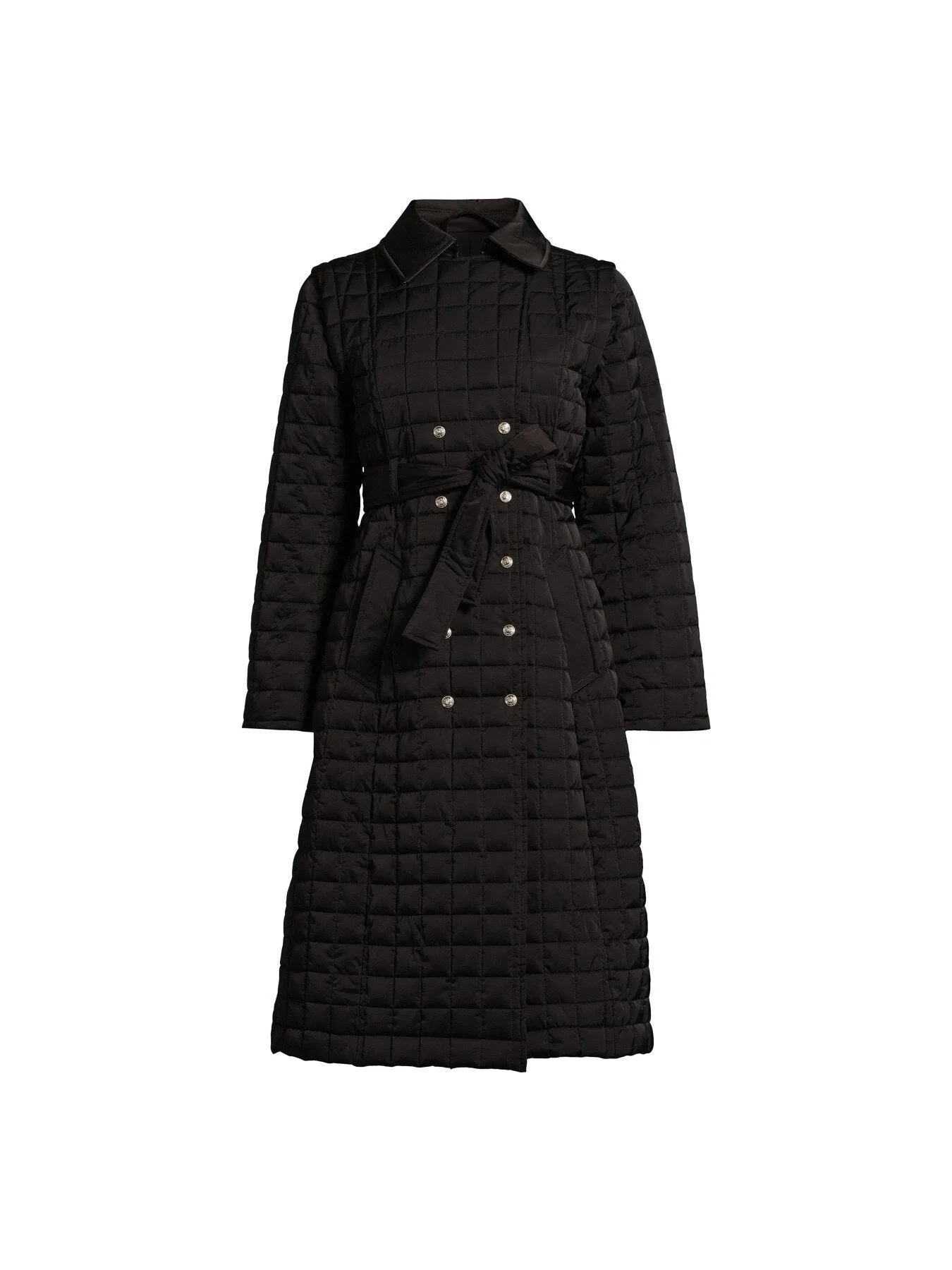Zolla Quilted Belted Coat